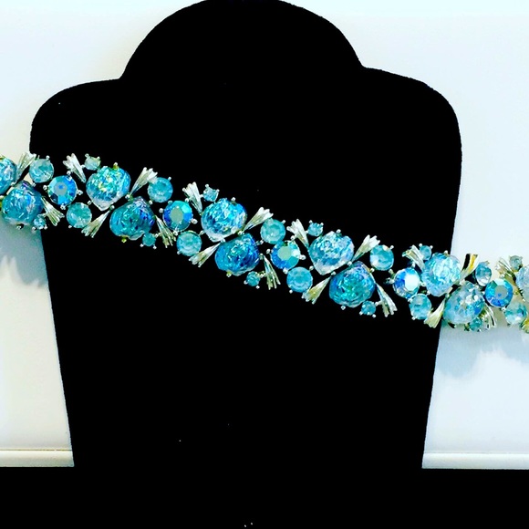 Rare Vintage Lisner Crystal Bracelet